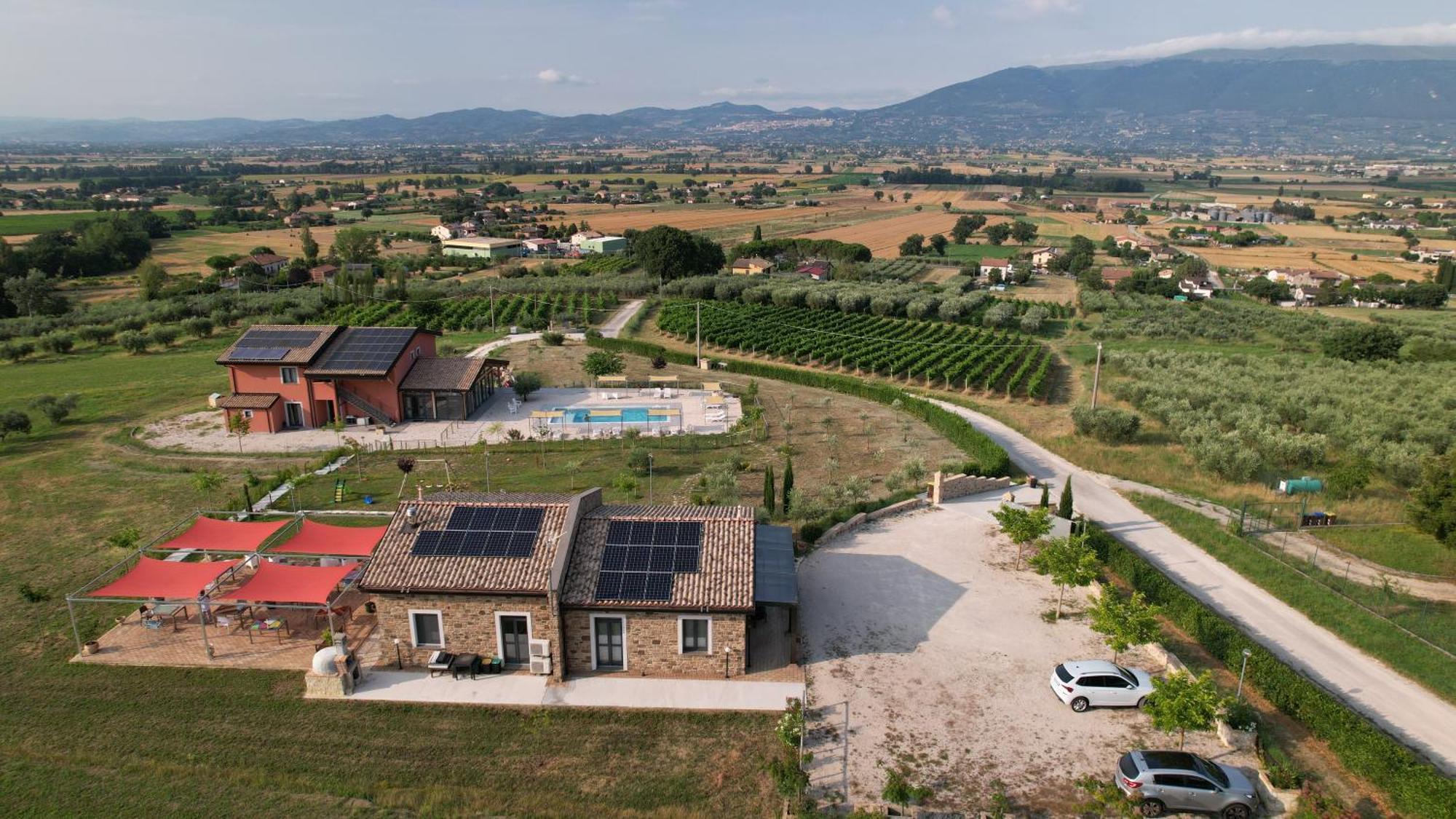 Agriturismo Incanto Della Natura Cannara Kültér fotó