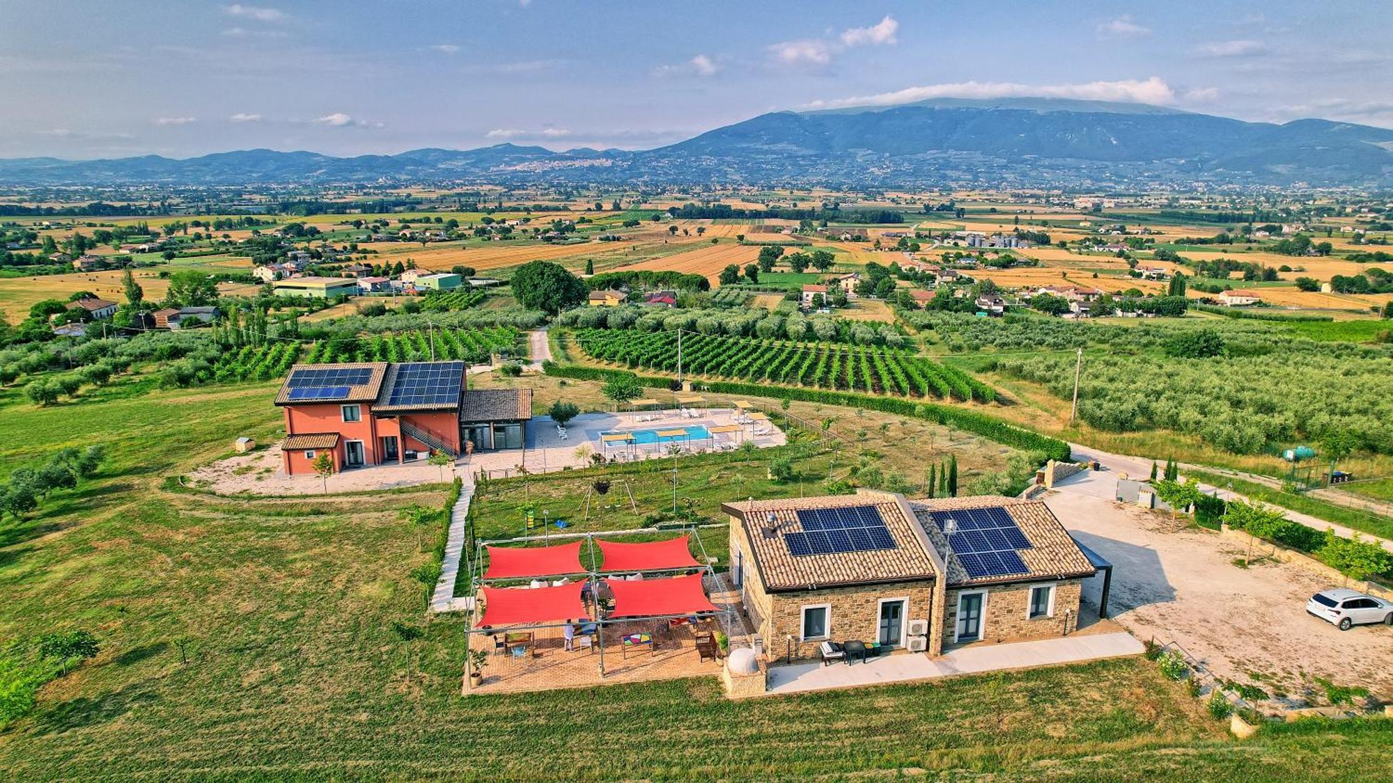 Agriturismo Incanto Della Natura Cannara Kültér fotó